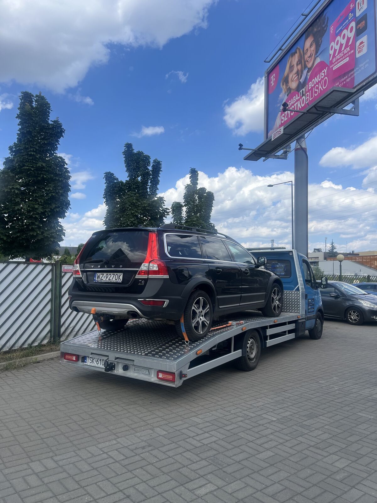 Laweta DL Auto Ratunek na trasie S7